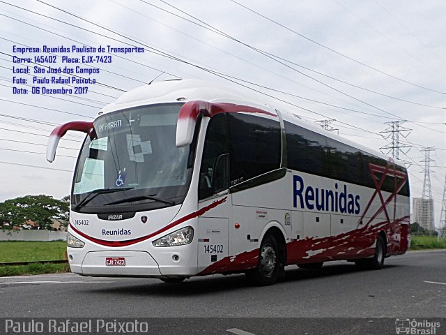 Empresa Reunidas Paulista de Transportes 145402 na cidade de São José dos Campos, São Paulo, Brasil, por Paulo Rafael Peixoto. Número da foto: #5932333.