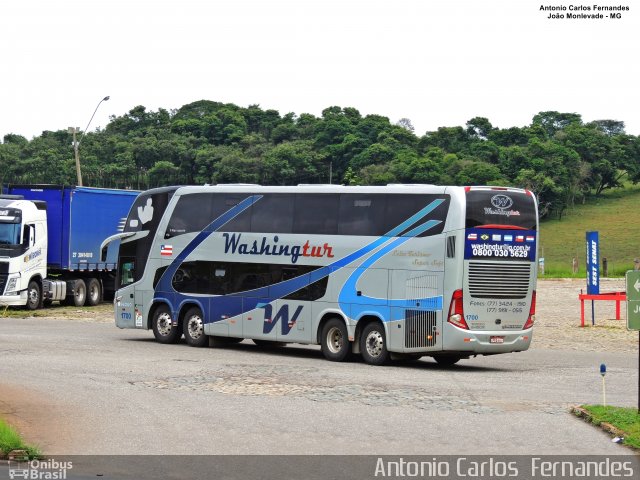 Washingtur Viagens e Excursões 1700 na cidade de João Monlevade, Minas Gerais, Brasil, por Antonio Carlos Fernandes. Número da foto: #5931285.