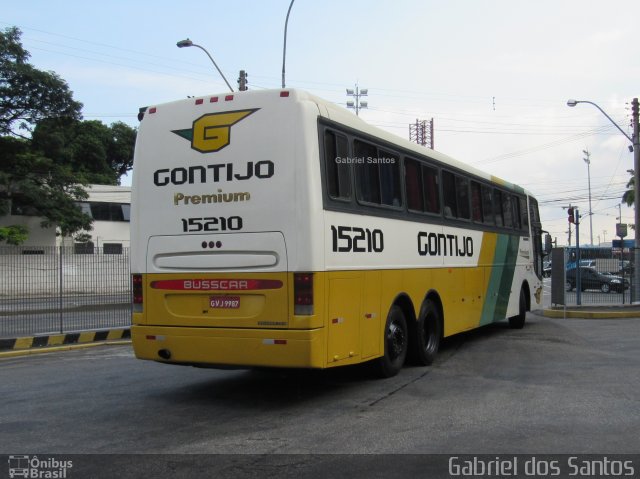 Empresa Gontijo de Transportes 15210 na cidade de Niterói, Rio de Janeiro, Brasil, por Gabriel dos Santos. Número da foto: #5930986.