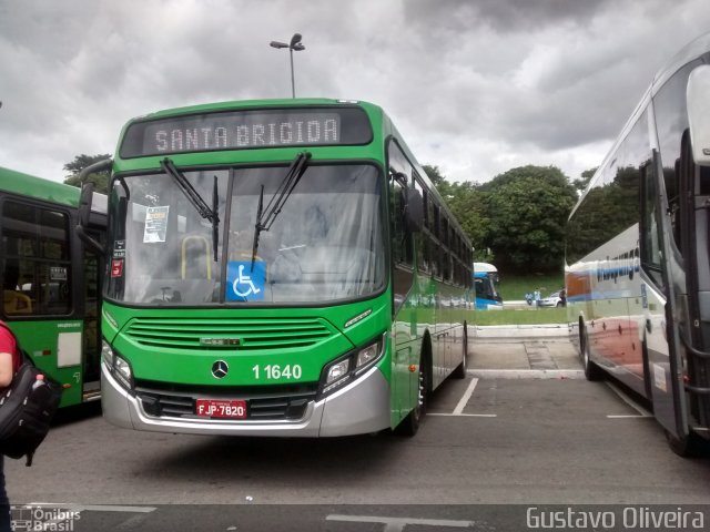 Viação Santa Brígida 1 1640 na cidade de São Paulo, São Paulo, Brasil, por Gustavo Oliveira. Número da foto: #5930910.