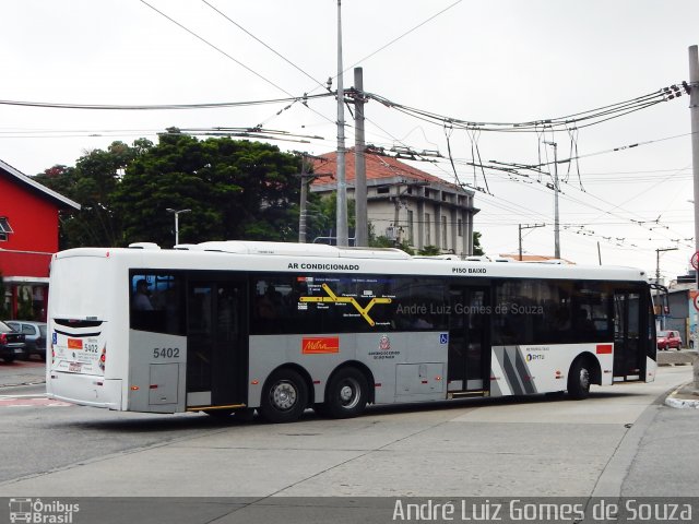 Metra - Sistema Metropolitano de Transporte 5402 na cidade de São Paulo, São Paulo, Brasil, por André Luiz Gomes de Souza. ID da foto: 5933763.