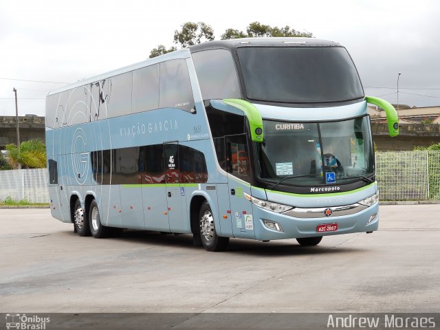 Viação Garcia 8651 na cidade de Curitiba, Paraná, Brasil, por Andrew Moraes. ID da foto: 5936220.