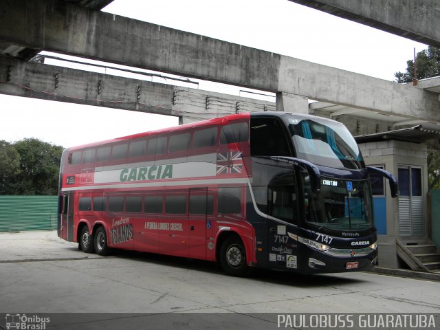 Viação Garcia 7147 na cidade de Curitiba, Paraná, Brasil, por Paulobuss  Guaratuba. ID da foto: 5935108.