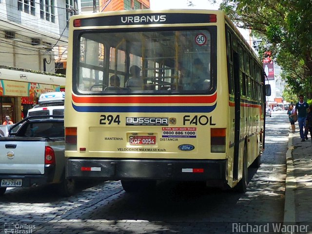 FAOL - Friburgo Auto Ônibus 294 na cidade de Nova Friburgo, Rio de Janeiro, Brasil, por Richard Wagner. Número da foto: #5936060.