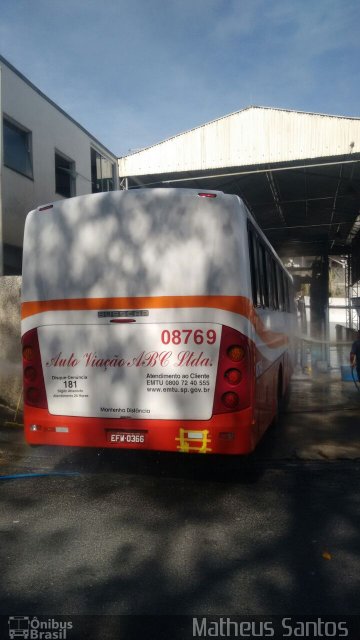 Auto Viação ABC 08769 na cidade de São Bernardo do Campo, São Paulo, Brasil, por Matheus Santos Cavalcante. Número da foto: #5934842.