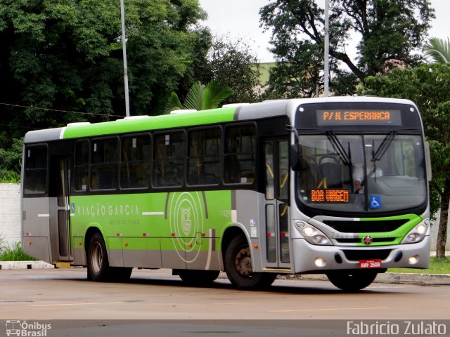 Viação Garcia 7429 na cidade de Maringá, Paraná, Brasil, por Fabricio do Nascimento Zulato. ID da foto: 5936742.