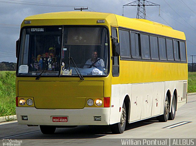 Ônibus Particulares MQH4669 na cidade de Messias, Alagoas, Brasil, por Willian Pontual. Número da foto: #5936822.