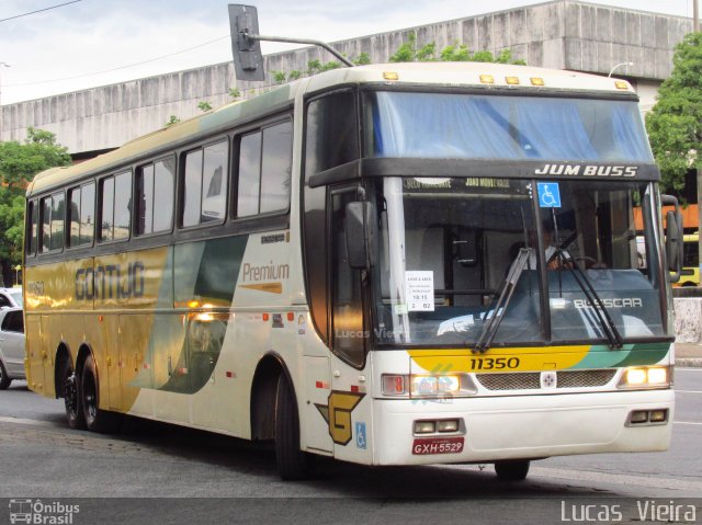 Empresa Gontijo de Transportes 11350 na cidade de Belo Horizonte, Minas Gerais, Brasil, por Lucas Vieira. ID da foto: 5935352.