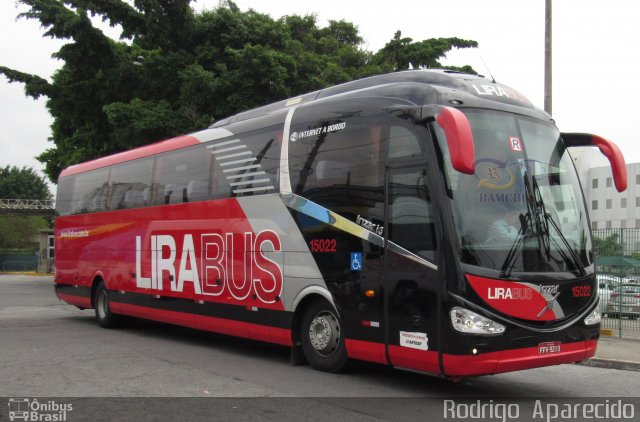 Lirabus 15022 na cidade de São Paulo, São Paulo, Brasil, por Rodrigo  Aparecido. Número da foto: #5938327.