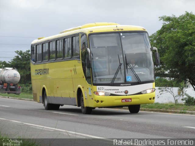 Viação Itapemirim 8221 na cidade de Nossa Senhora do Socorro, Sergipe, Brasil, por Rafael Rodrigues Forencio. ID da foto: 5936894.