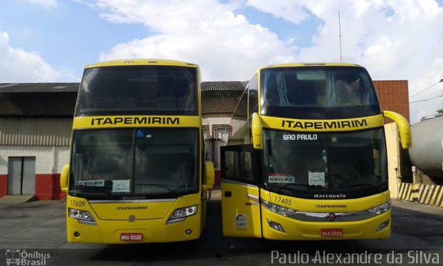 Viação Itapemirim 17609 na cidade de São Paulo, São Paulo, Brasil, por Paulo Alexandre da Silva. ID da foto: 5937256.