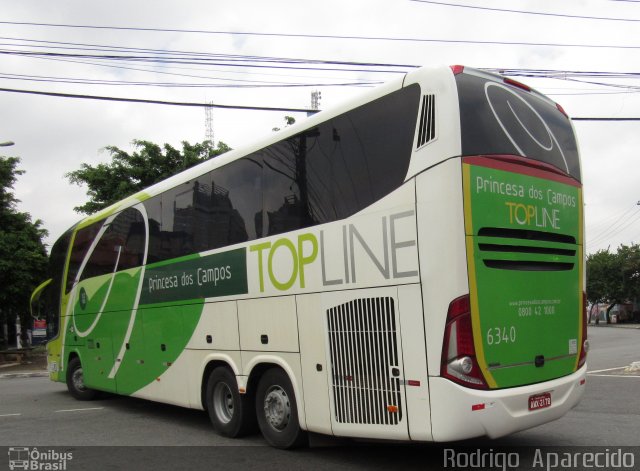 Expresso Princesa dos Campos 6340 na cidade de São Paulo, São Paulo, Brasil, por Rodrigo  Aparecido. Número da foto: #5937108.