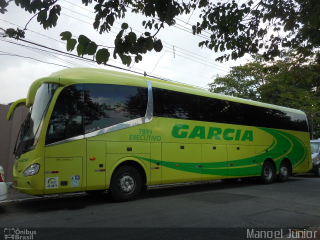 Viação Garcia 7899 na cidade de São Paulo, São Paulo, Brasil, por Manoel Junior. Número da foto: #5938588.