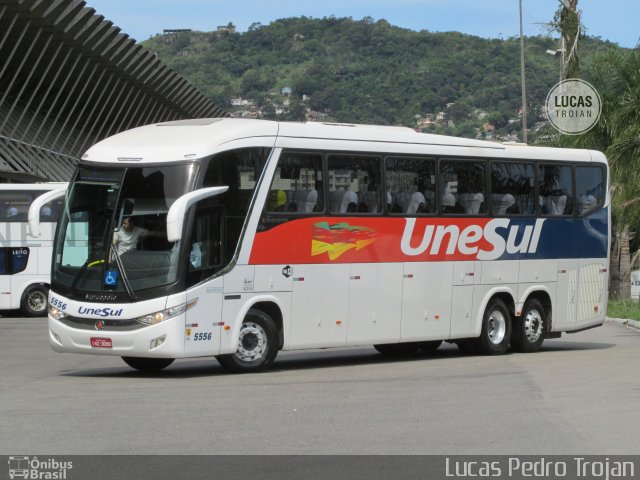 Unesul de Transportes 5556 na cidade de Florianópolis, Santa Catarina, Brasil, por Lucas Pedro Trojan. Número da foto: #5936892.