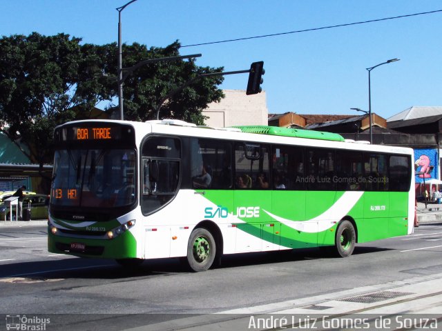 Viação São José RJ 200.173 na cidade de Rio de Janeiro, Rio de Janeiro, Brasil, por André Luiz Gomes de Souza. ID da foto: 5939967.