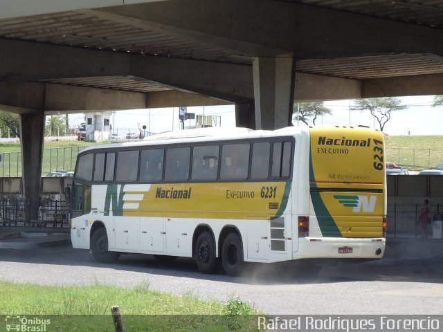 Viação Nacional 6231 na cidade de Aracaju, Sergipe, Brasil, por Rafael Rodrigues Forencio. ID da foto: 5939213.