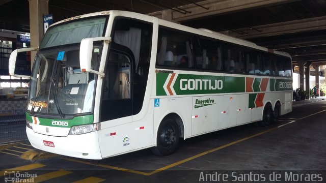 Empresa Gontijo de Transportes 20065 na cidade de São Bernardo do Campo, São Paulo, Brasil, por Andre Santos de Moraes. ID da foto: 5939343.