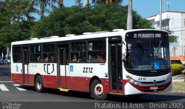 Auto Ônibus Macacari 2212 na cidade de Jaú, São Paulo, Brasil, por Cristiano Soares da Silva. ID da foto: 5940620.