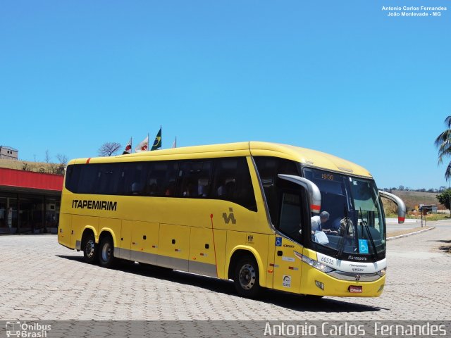Viação Itapemirim 60535 na cidade de João Monlevade, Minas Gerais, Brasil, por Antonio Carlos Fernandes. Número da foto: #5939544.
