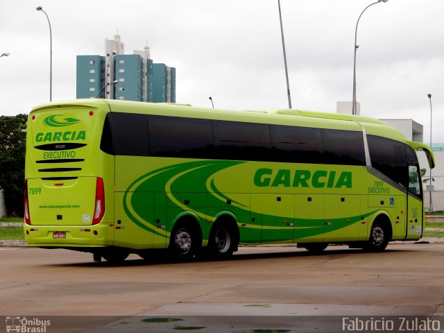 Viação Garcia 7899 na cidade de Maringá, Paraná, Brasil, por Fabricio do Nascimento Zulato. ID da foto: 5942490.