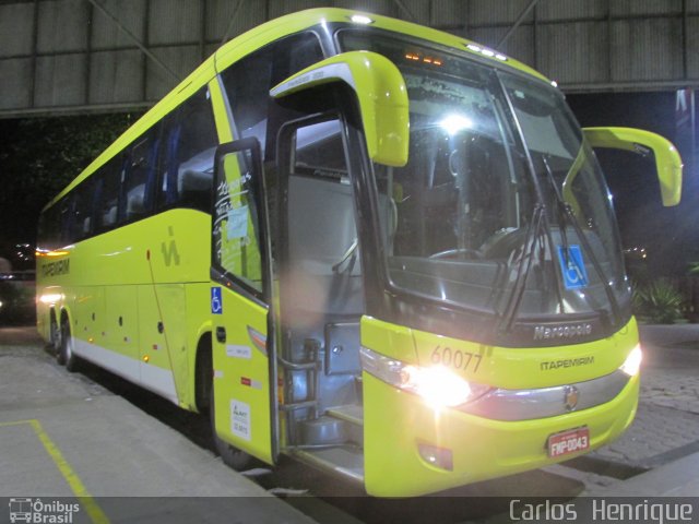 Viação Itapemirim 60077 na cidade de Vitória, Espírito Santo, Brasil, por Carlos  Henrique. Número da foto: #5942474.
