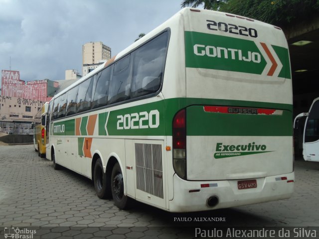 Empresa Gontijo de Transportes 20220 na cidade de Belo Horizonte, Minas Gerais, Brasil, por Paulo Alexandre da Silva. ID da foto: 5941953.