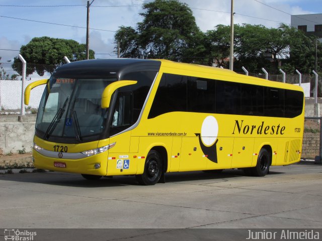 Viação Nordeste 1720 na cidade de Natal, Rio Grande do Norte, Brasil, por Junior Almeida. Número da foto: #5941655.