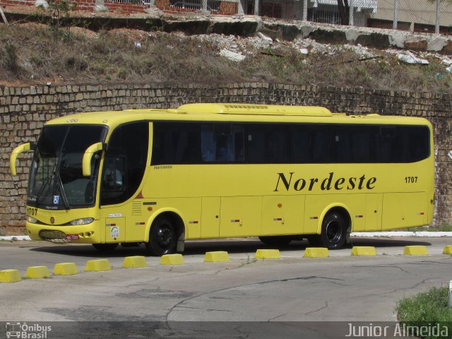 Viação Nordeste 1707 na cidade de Natal, Rio Grande do Norte, Brasil, por Junior Almeida. Número da foto: #5941768.
