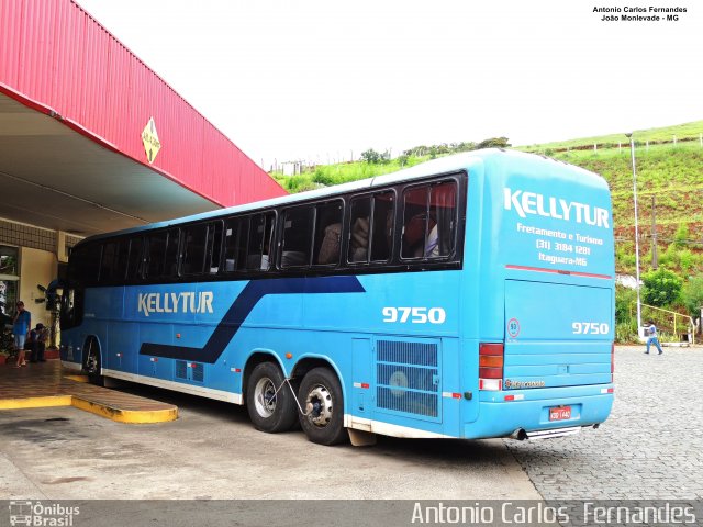 Kellytur 9750 na cidade de João Monlevade, Minas Gerais, Brasil, por Antonio Carlos Fernandes. Número da foto: #5941183.