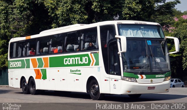 Empresa Gontijo de Transportes 20200 na cidade de São Paulo, São Paulo, Brasil, por Cristiano Soares da Silva. Número da foto: #5941766.