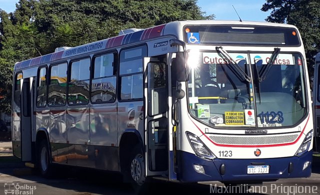 CUTCSA - Companhia Uruguaia de Transporte Coletivo 1123 na cidade de , por Maximiliano Priggione  Maximilianopriggione. Número da foto: #5942881.
