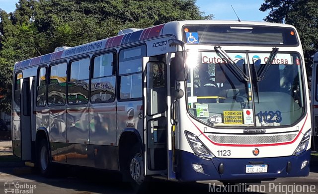 CUTCSA - Companhia Uruguaia de Transporte Coletivo 1123 na cidade de , por Maximiliano Priggione  Maximilianopriggione. ID da foto: 5942881.