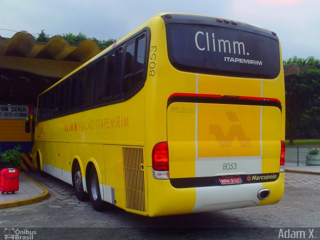 Viação Itapemirim 8053 na cidade de Cubatão, São Paulo, Brasil, por Adam Xavier Rodrigues Lima. Número da foto: #5944229.