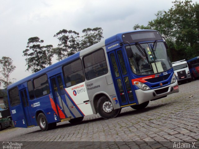 Viação Piracicabana 7036 na cidade de Cubatão, São Paulo, Brasil, por Adam Xavier Rodrigues Lima. Número da foto: #5944226.