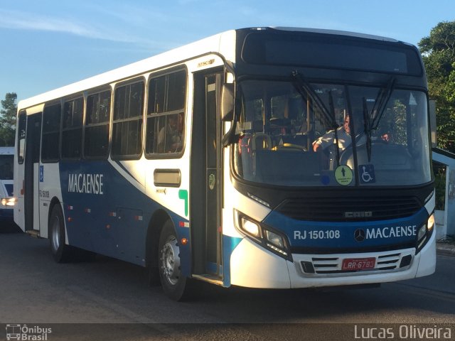 Rápido Macaense RJ 150.108 na cidade de Cabo Frio, Rio de Janeiro, Brasil, por Lucas Oliveira. Número da foto: #5943525.