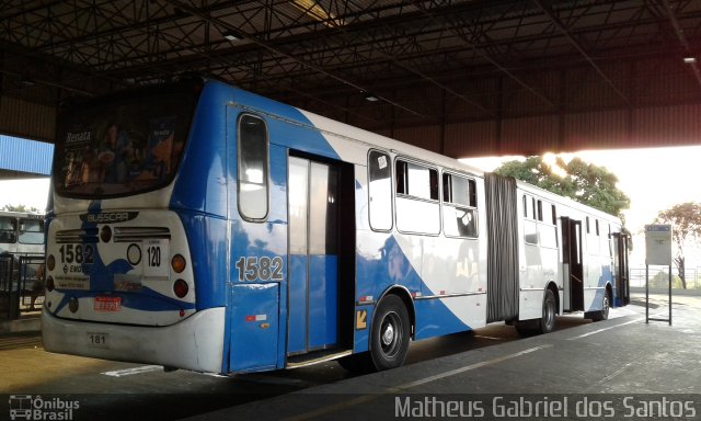 VB Transportes e Turismo 1582 na cidade de Campinas, São Paulo, Brasil, por Matheus Gabriel dos Santos. ID da foto: 5944875.