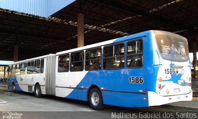 VB Transportes e Turismo 1586 na cidade de Campinas, São Paulo, Brasil, por Matheus Gabriel dos Santos. ID da foto: 5944878.