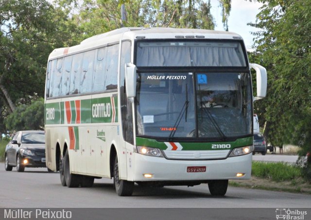 Empresa Gontijo de Transportes 21180 na cidade de Rio Largo, Alagoas, Brasil, por Müller Peixoto. ID da foto: 5946076.