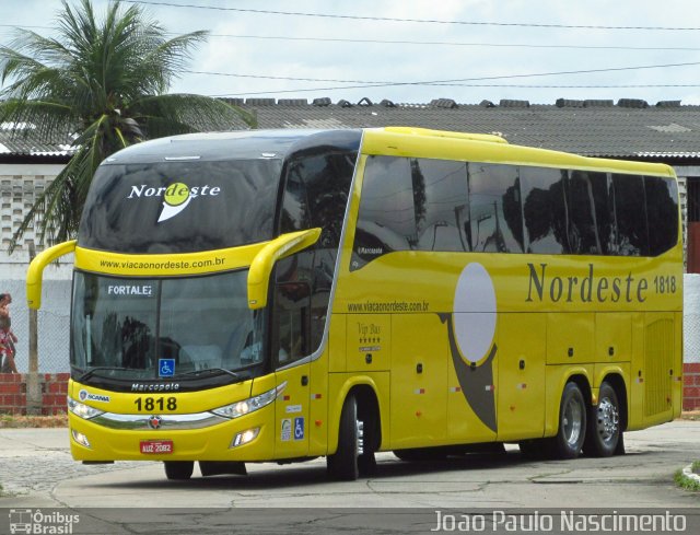 Viação Nordeste 1818 na cidade de Natal, Rio Grande do Norte, Brasil, por Joao Paulo Nascimento Silva. Número da foto: #5947386.