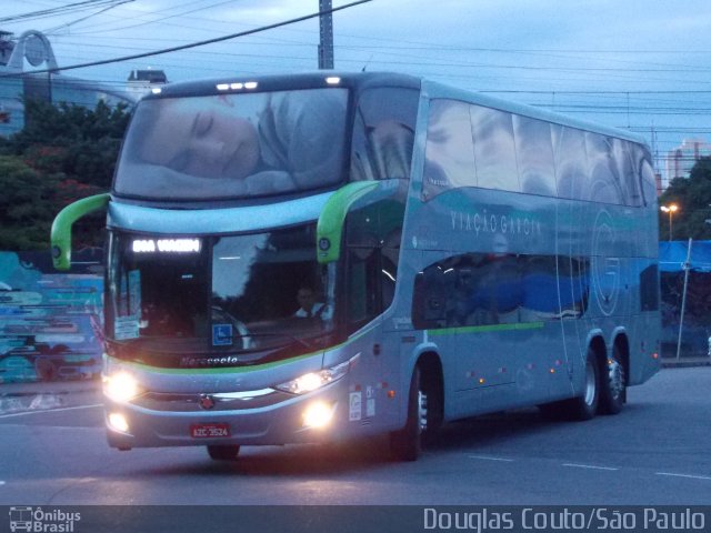 Viação Garcia 8021 na cidade de São Paulo, São Paulo, Brasil, por Douglas Couto Barbalho. ID da foto: 5946479.