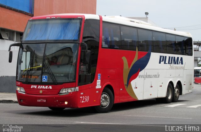 Pluma Conforto e Turismo 7230 na cidade de Rio de Janeiro, Rio de Janeiro, Brasil, por Lucas Lima. ID da foto: 5947911.