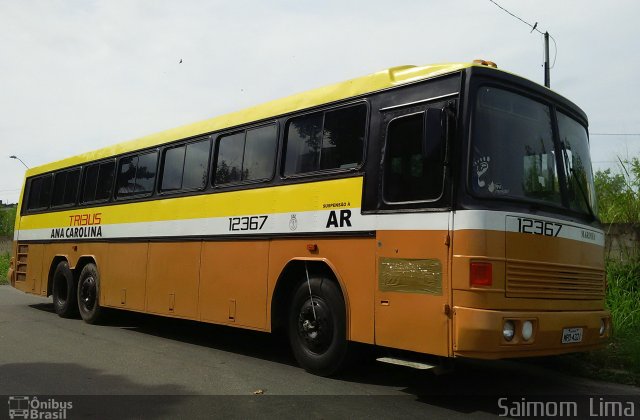 Ônibus Particulares 12367 na cidade de Guarapari, Espírito Santo, Brasil, por Saimom  Lima. Número da foto: #5946788.