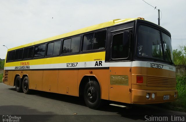 Ônibus Particulares 12367 na cidade de Guarapari, Espírito Santo, Brasil, por Saimom  Lima. ID da foto: 5946788.