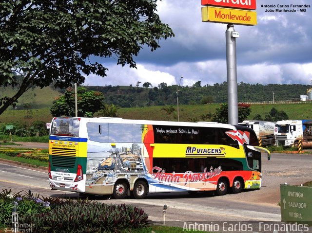 MP Viagens 1061 na cidade de João Monlevade, Minas Gerais, Brasil, por Antonio Carlos Fernandes. ID da foto: 5946813.