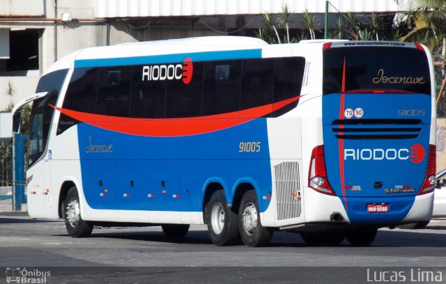 Viação Riodoce 91005 na cidade de Rio de Janeiro, Rio de Janeiro, Brasil, por Lucas Lima. ID da foto: 5947799.