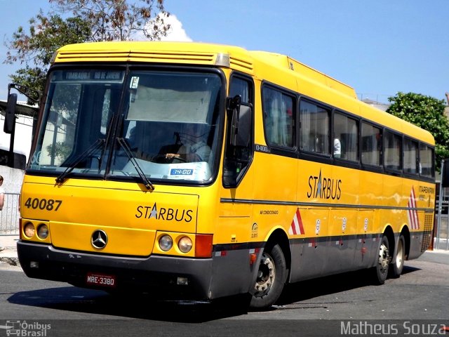 Viação Itapemirim 40087 na cidade de Rio de Janeiro, Rio de Janeiro, Brasil, por Matheus Souza. ID da foto: 5948024.