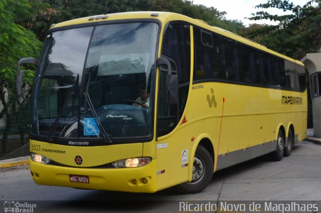 Viação Itapemirim 5023 na cidade de São Paulo, São Paulo, Brasil, por Ricardo Novo de Magalhaes. ID da foto: 5949341.