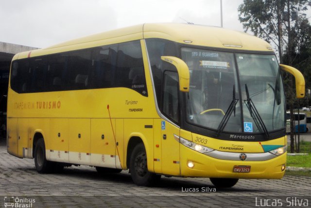 Viação Itapemirim 3003 na cidade de João Pessoa, Paraíba, Brasil, por Lucas Silva. ID da foto: 5949639.