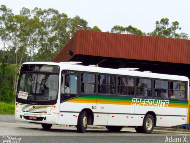 Expresso Presidente Getúlio 140 na cidade de Blumenau, Santa Catarina, Brasil, por Adam Xavier Rodrigues Lima. ID da foto: 5948592.