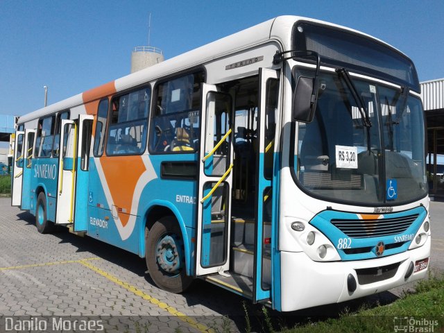 Viação Sanremo 882 na cidade de Vila Velha, Espírito Santo, Brasil, por Danilo Moraes. Número da foto: #5915367.